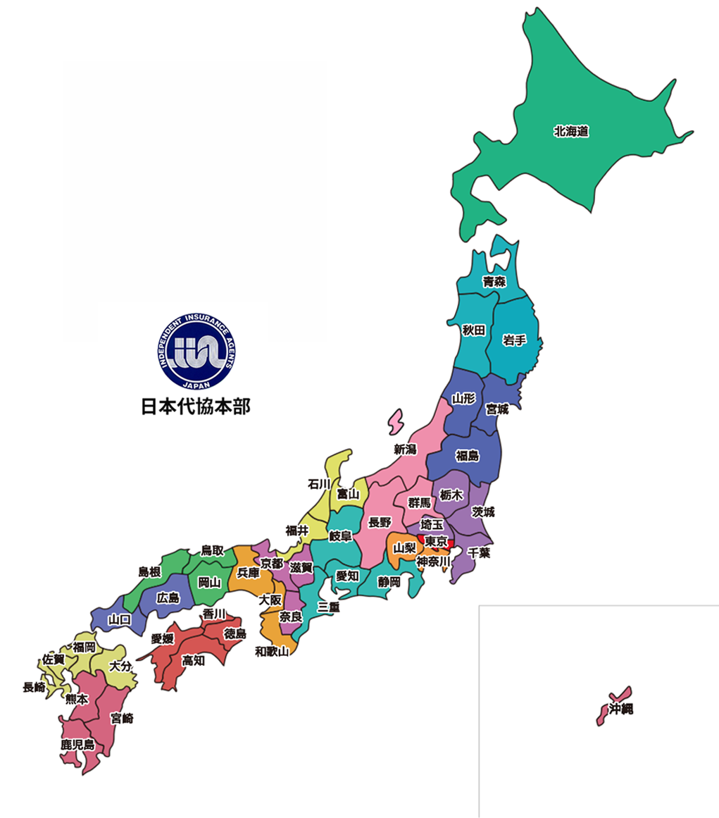 日本地図